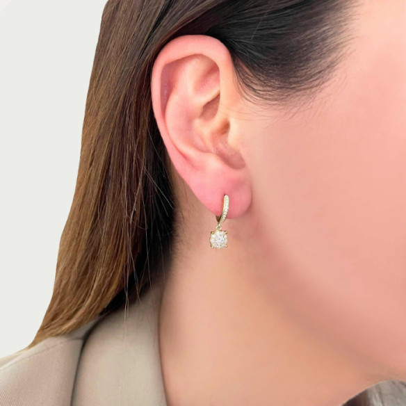 Pendientes Diamantes Criolla - cortos