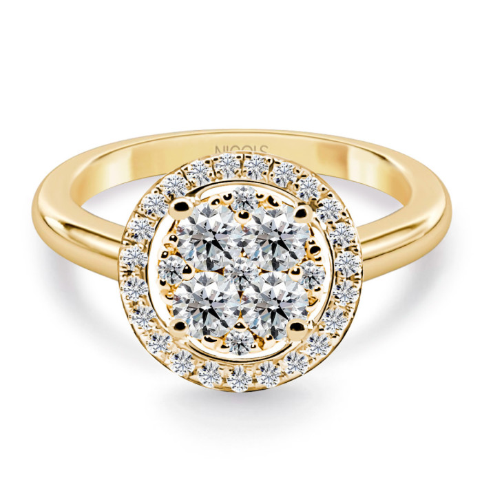Gardenia-Diamantring 0,65 - Brillant