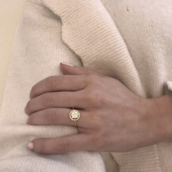 Gardenia-Diamantring 0,65 - Brillant