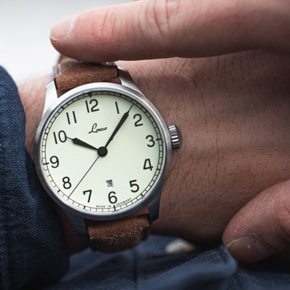 Laco Navy Valencia 39mm Auto - LACO