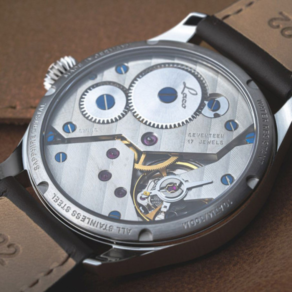 Laco Ulm 42,5mm Special Models handwinding - LACO