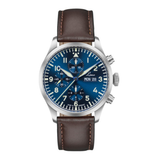 Laco Kiel.2 Blau Chrono 43mm Auto - LACO
