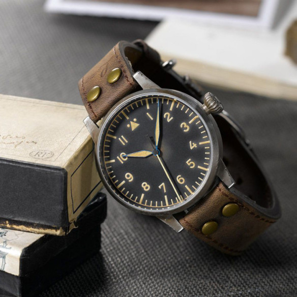 Laco Erbstücke  Münster Erbs. 42mm Flieger Original Auto - LACO
