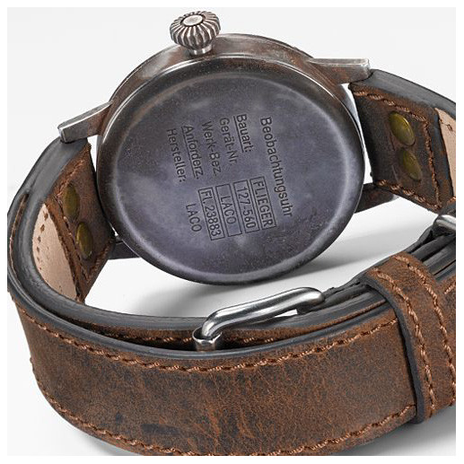 Laco Erbstücke Graz Erbs. 42 mm Original Manual-Winding Flieger - LACO 2