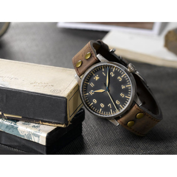 Laco Erbstücke Saarbrücken Erbs. 45 mm Original Automatic Flieger - LACO