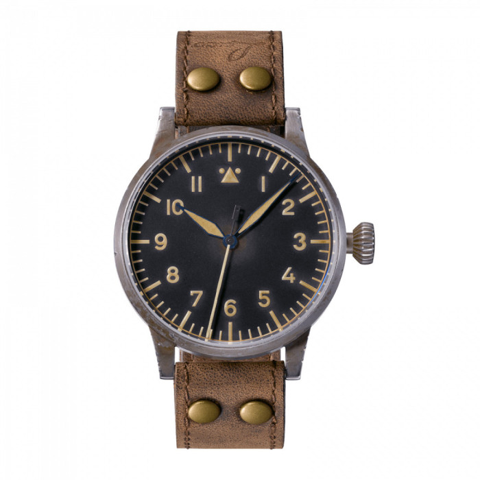 Laco Erbstücke Westerland Erbs. 45 mm Original Manual-Winding Flieger - LACO