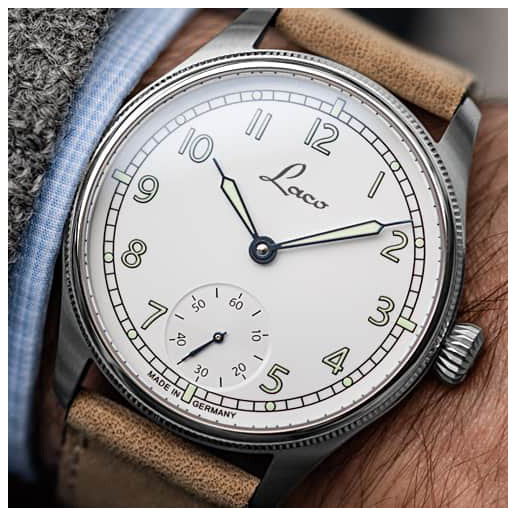 Laco Navy Cuxhaven 42.5mm Hand-Wound - LACO 2