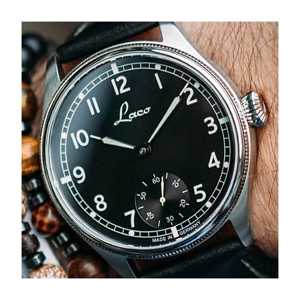 Laco Navy Bremerhaven 42.5mm Hand-Wound - LACO
