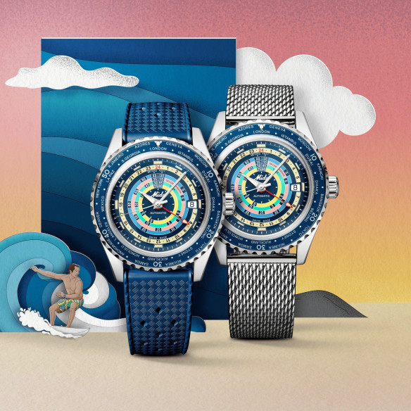 Mido Ocean Star Decompression Worldtimer - Ocean Star