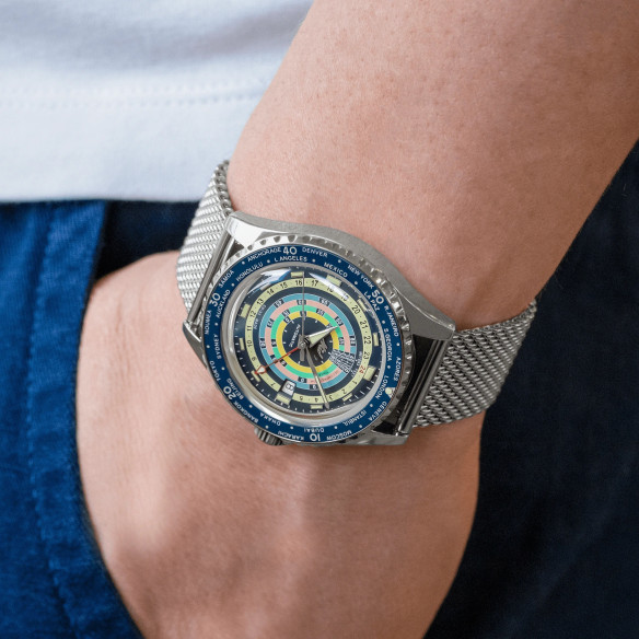 Mido Ocean Star Decompression Worldtimer - Ocean Star