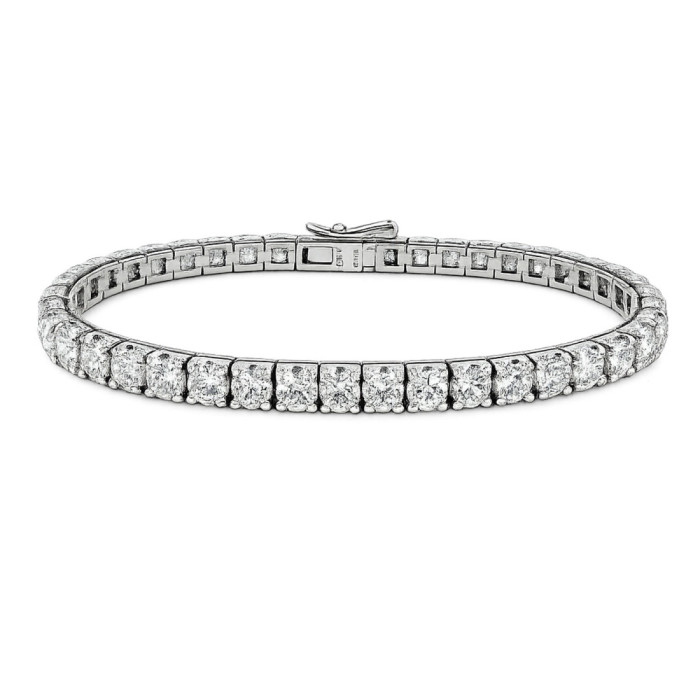 Pulsera Diamantes 9.0 ct. Oro Blanco Riviere - Pulseras de Diamantes