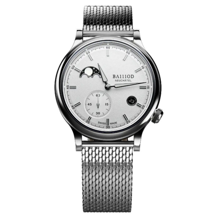 Ba111od Chapter 8.6 Moonphase White MB 41mm - Ba111od