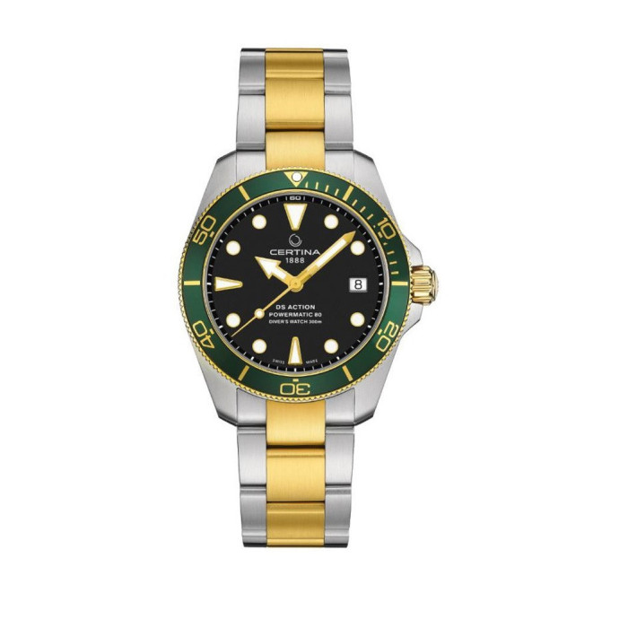 Certina Ds Action Diver 38Mm - Acção DS