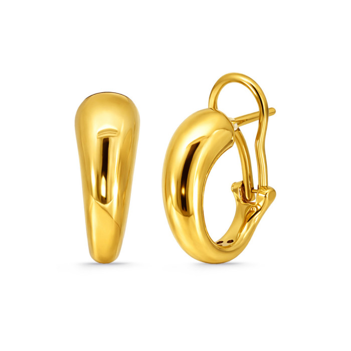 Pendientes Nochentera Aro Omega - Brincos
