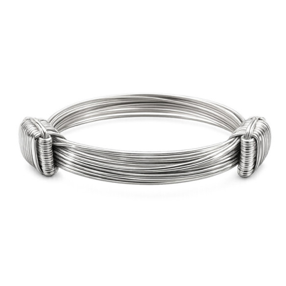 Bracciale argento Nude Runner 15 Hilos - Braccialetti d'argento
