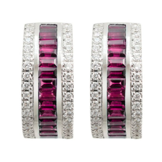Ohrringe Rubí Diamond Farbe - Rubi-Ohrringe 2