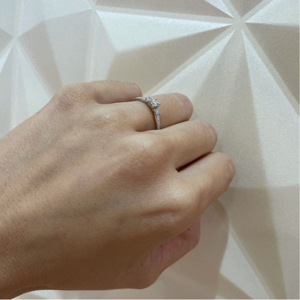 Anillo Megan Trilogy 0.25 - Talla Brillante