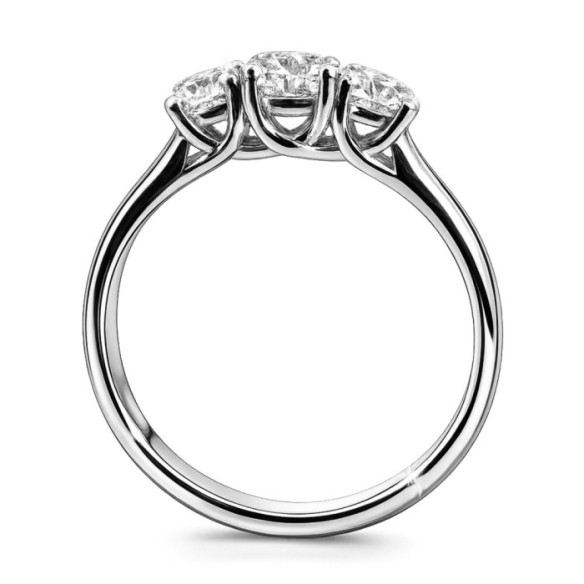 Anillo Megan Trilogy 0.55 - Talla Brillante