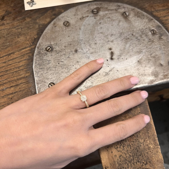 Anillo Diamantes Noa 0.48 Oro Amarillo - Or jaune solitaire