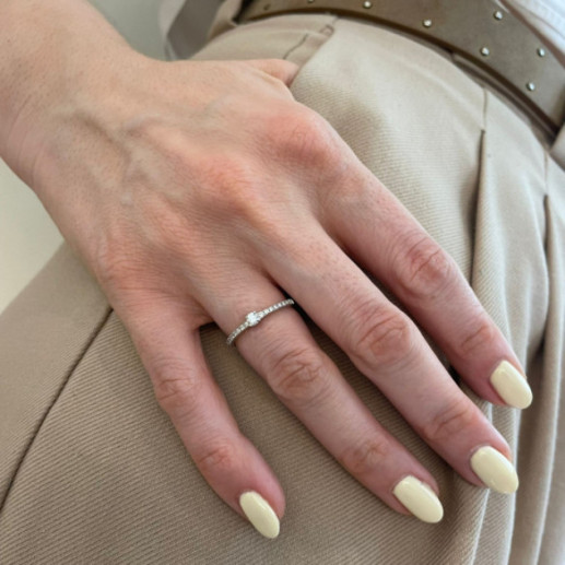 Anillo Promesa Dafne Petit 0.10 - LES ANNEAUX 2