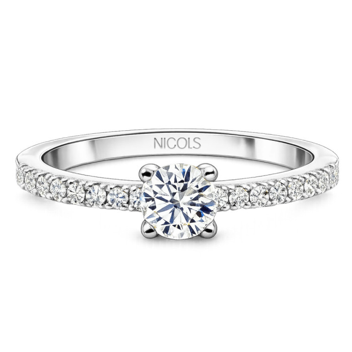 Anillo Dafne Petit Diamante 0.30 - ANéIS