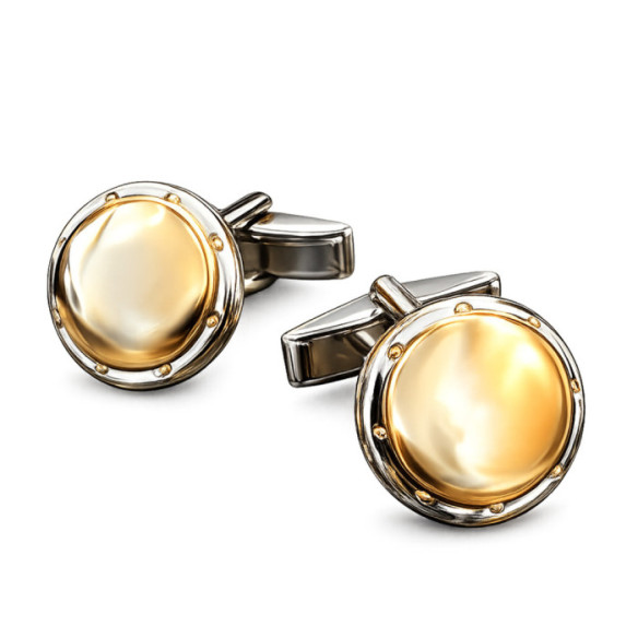Gemelos De Plata Y Oro Grabable - Gemelos para Grabar