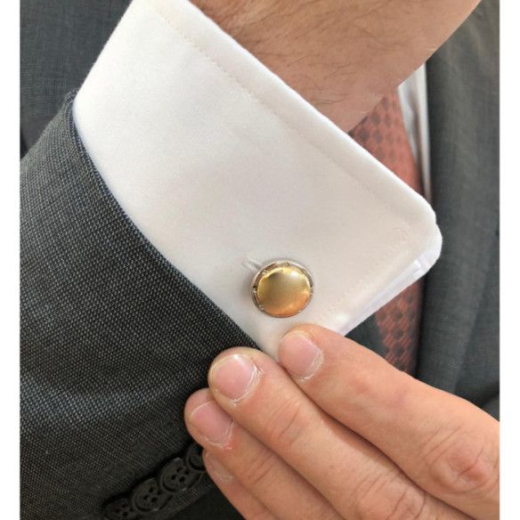 Gemelos De Plata Y Oro Grabable - Gemelos para Grabar