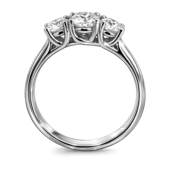 Anillo Megan Trilogy 0.80 - Brillant