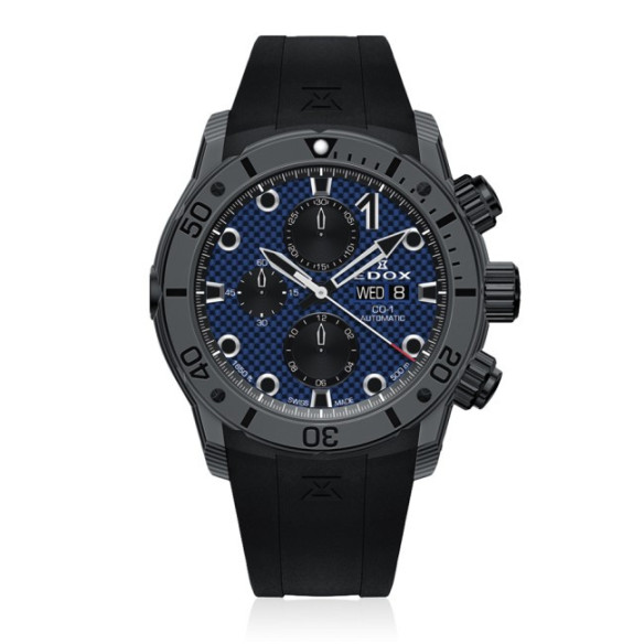 Edox CO-1 Carbon Chronograph Automatic 45mm - EDOX