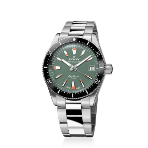 Edox Skydiver 38mm Date Automatic - EDOX