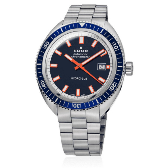 Edox Hydro-Sub Date Automatic Chronometer 42mm - EDOX