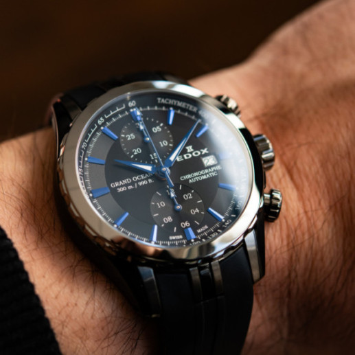 Edox Grand Ocean Chronograph Automatic 43mm - EDOX 2
