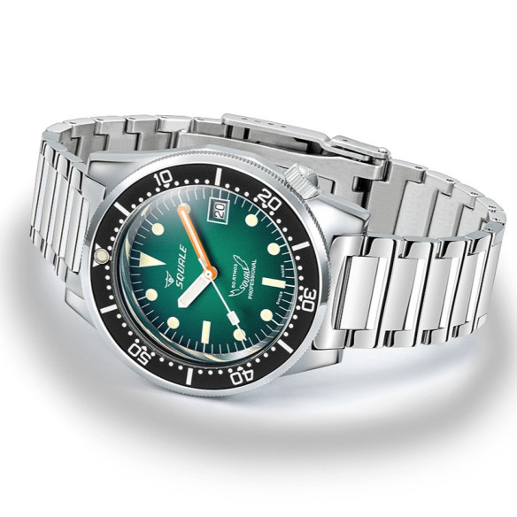 Squale 1521 Green Ray Bracelet - SQUALE