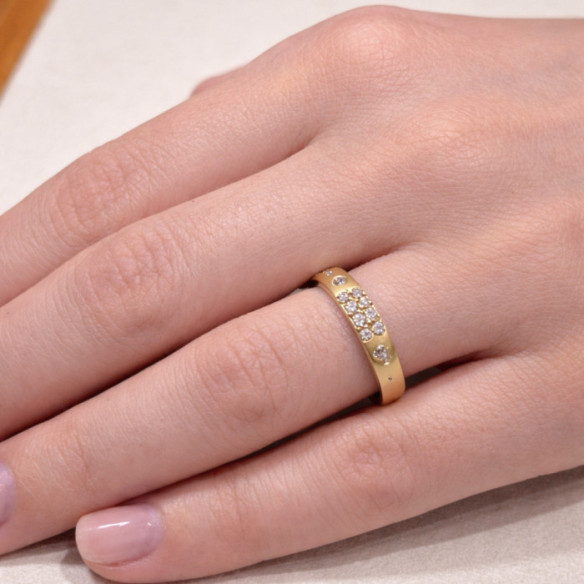 Anillo Firmamento Pastilla Square - diseños actuales