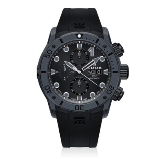Edox CO-1 Carbon Chronograph Automatic 45mm - EDOX