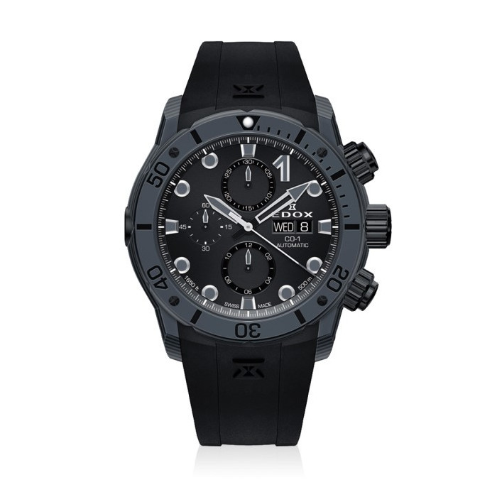 Edox CO-1 Carbon Chronograph Automatic 45mm - EDOX