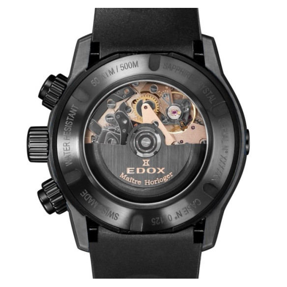 Edox CO-1 Carbon Chronograph Automatic 45mm - EDOX
