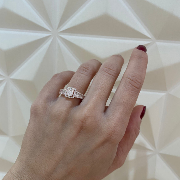 Prsten Diamanty Aniversario Wedding Band