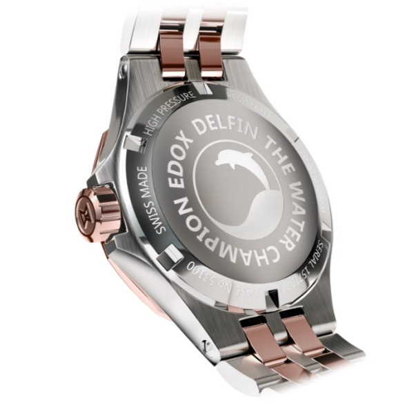 Edox Delfin The Original Date Lady 33mm