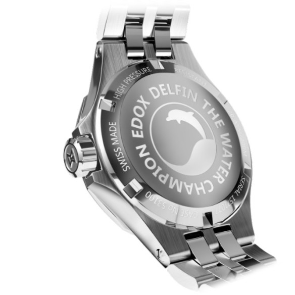 Edox Delfin The Original Date Lady 33mm 53100-3M-NANND