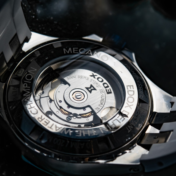 Edox Delfin The Original Mecano Automatic 43mm 85303-357BUCAB-BUIRB