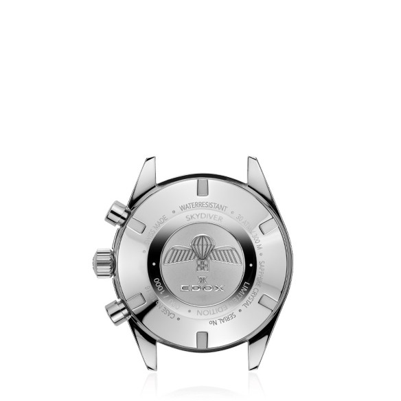 Edox Skydiver Chronograph 40mm 10116-3-GRIDN