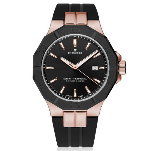 Edox Delfin The Original Date 43mm (53021-37RNCA-NIR)