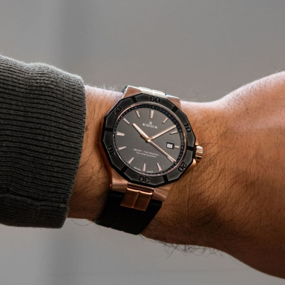 Edox Delfin The Original Date 43mm