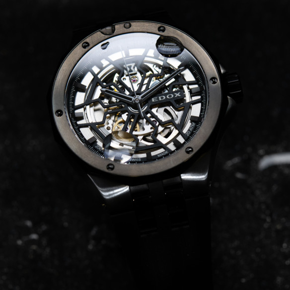 Edox Delfin The Original Mecano Automatic 43mm 85303-357GN-NGN
