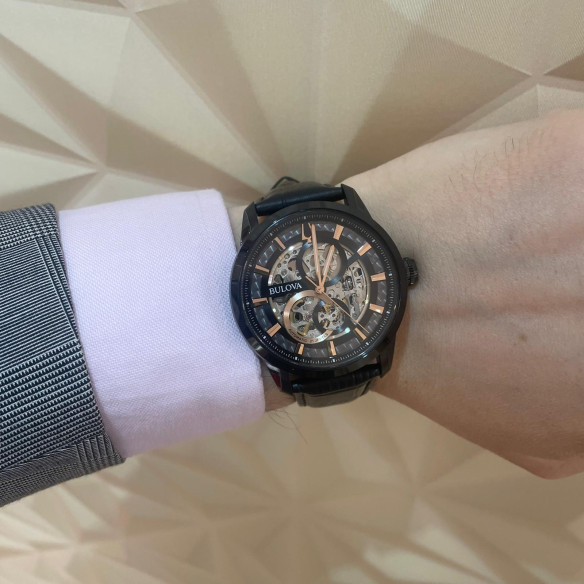 Bulova Classic Sutton Scheleton 98A283