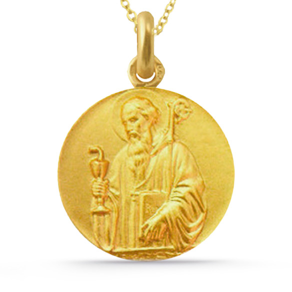 Saint Benedict Medal 18K Gold. 04517130052