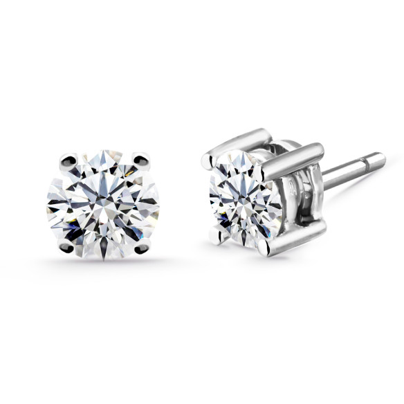 Jackie Diamond Earrings White Gold 99925220021
