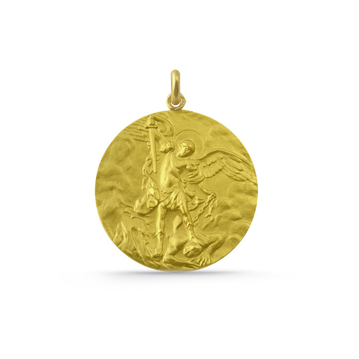 Saint Michael Medal 18k Gold 04517050052