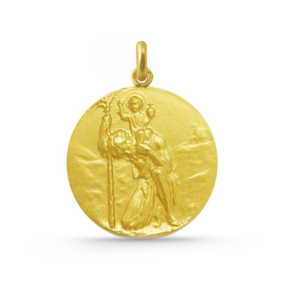 Medalla San Cristobal Oro 18 kt. 04517090052